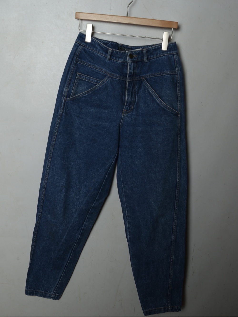 Relaxed-Fit Boyfriend Jeans in Deep Blue